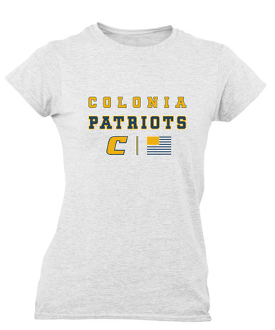 Colonia Patriots Spirit Flag Women's SS T-Shirt