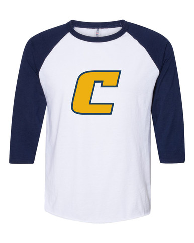 Colonia Patriots Mascot #1 Women's Baseball T-Shirt