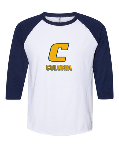 Colonia Patriots Mascot #2 Men's Baseball T-Shirt