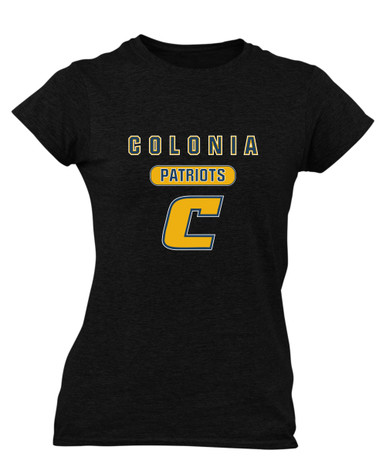 Colonia Patriots Mascot #3 Women's SS T-Shirt