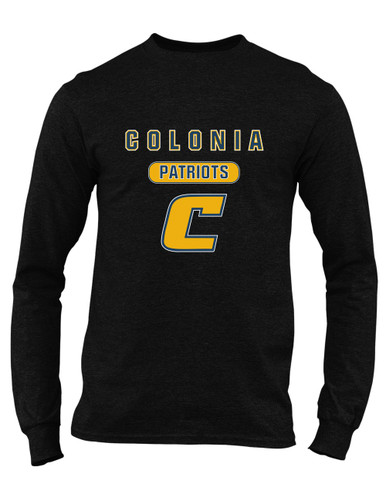 Colonia Patriots Mascot #3 Men's Premium LS T-Shirt