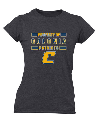 Colonia Patriots Property Of Women's Premium SS T-Shirt