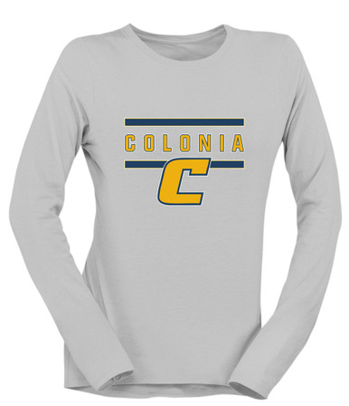 Colonia Patriots Mascot #4 Women's LS T-Shirt