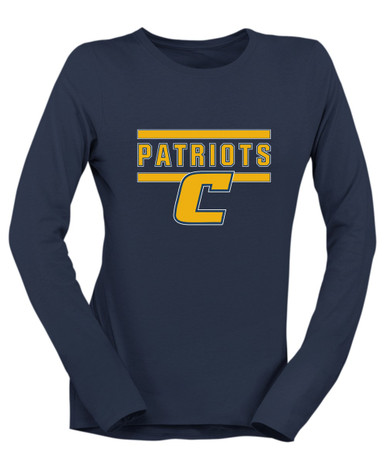 Colonia Patriots Mascot #5 Women's Premium LS T-Shirt