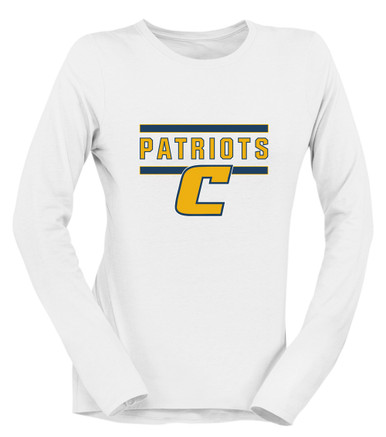 Colonia Patriots Mascot #5 Women's LS T-Shirt