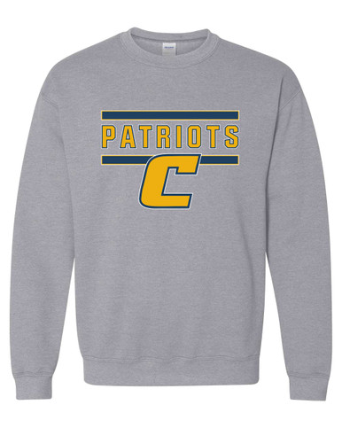 Colonia Patriots Mascot #5 Men's Sweatshirt