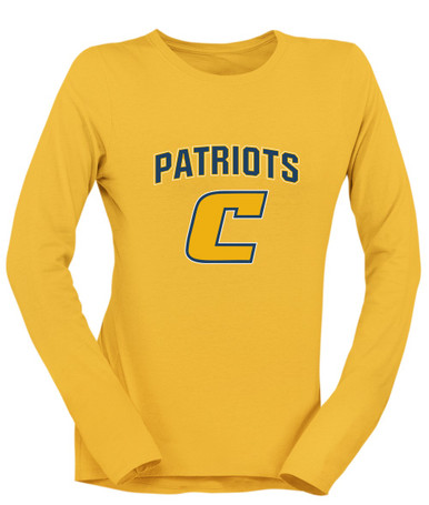 Colonia Patriots Mascot #6 Women's LS T-Shirt