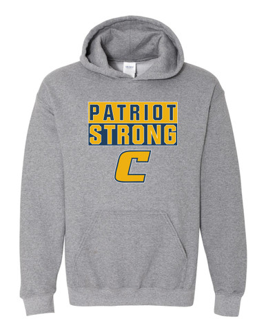 Colonia Patriots Strong #1 Men's Hoodie