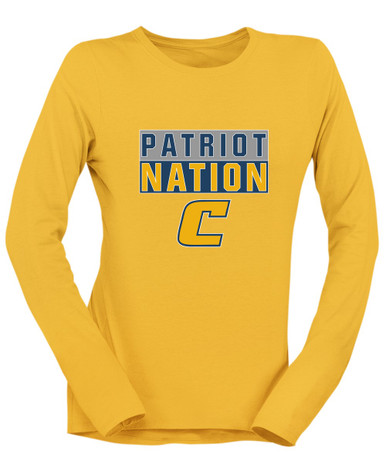 Colonia Patriots Nation #1 Women's LS T-Shirt