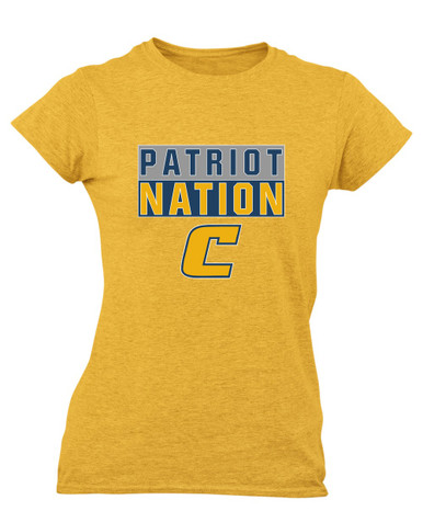 Colonia Patriots Nation #1 Women's Premium SS T-Shirt