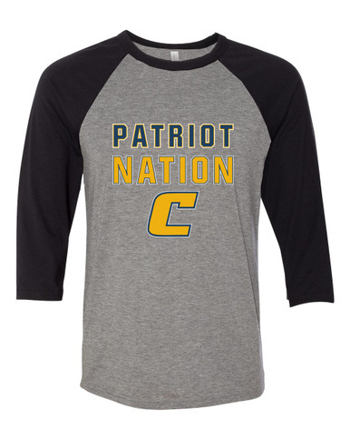 Colonia Patriots Nation #2 Men's Baseball T-Shirt