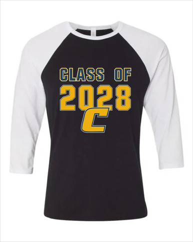 Colonia Patriots Class of 2028 Men's Baseball T-Shirt