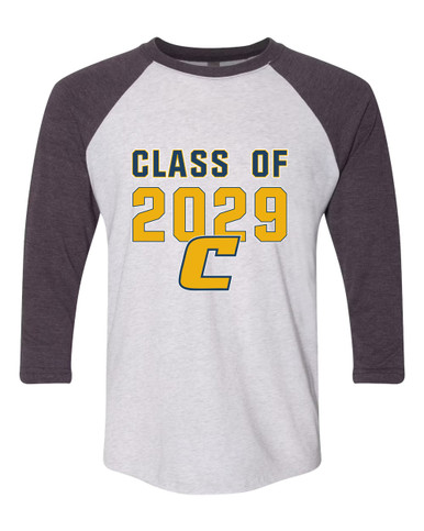 Colonia Patriots Class of 2029 Men's Baseball T-Shirt