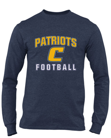 Colonia Patriots Football #1 Men's Premium LS T-Shirt