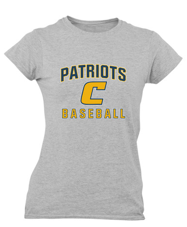 Colonia Patriots Baseball #1 Women's SS T-Shirt