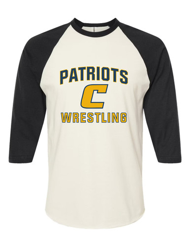 Colonia Patriots Wrestling Men's Baseball T-Shirt