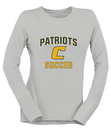 Colonia Patriots Soccer #1 Women's Premium LS T-Shirt