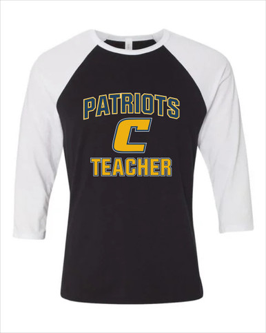 Colonia Patriots Teacher Men's Baseball T-Shirt