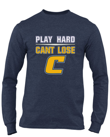 Colonia Patriots Play Hard, Can't Lose Men's Premium LS T-Shirt