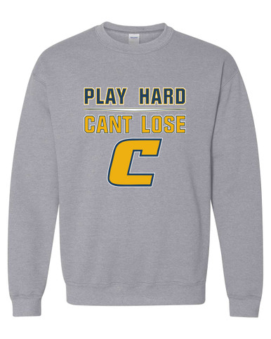 Colonia Patriots Play Hard, Can't Lose Men's Sweatshirt