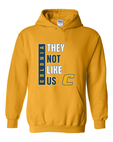 Colonia Patriots They Not Like Us #1 Men's Hoodie
