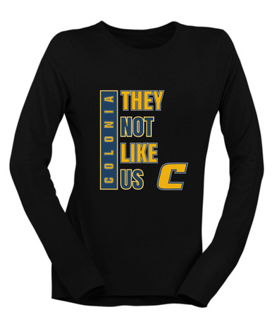 Colonia Patriots They Not Like Us #1 Women's Premium LS T-Shirt