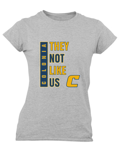 Colonia Patriots They Not Like Us #1 Women's Premium SS T-Shirt