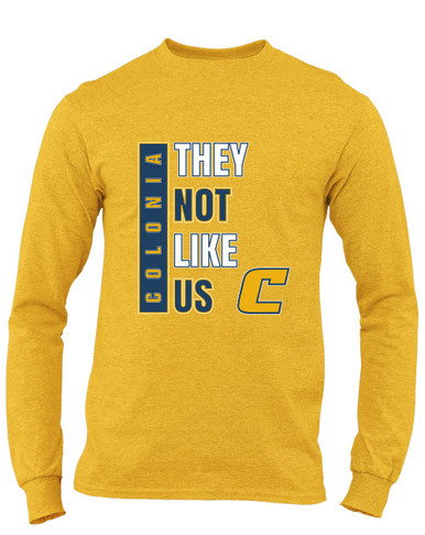 Colonia Patriots They Not Like Us #1 Men's LS T-Shirt