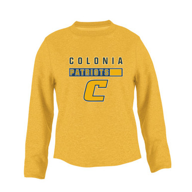Colonia Patriots Mascot #7 Women's Sweatshirt