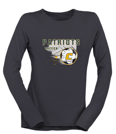 Colonia Patriots Soccer #2 Women's Premium LS T-Shirt