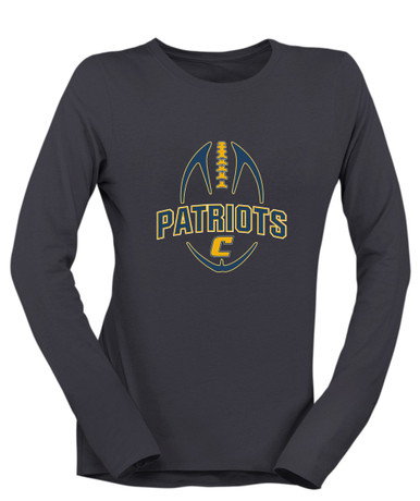 Colonia Patriots Football #5 Women's LS T-Shirt