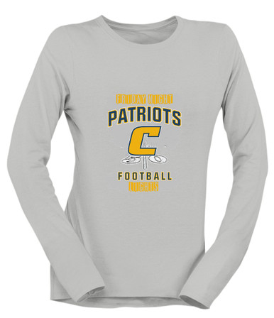 Colonia Patriots Football #6 Women's Premium LS T-Shirt