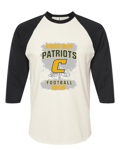 Colonia Patriots Football #6 Men's Baseball T-Shirt