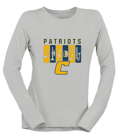 Colonia Patriots Band # 2 Women's Premium LS T-Shirt