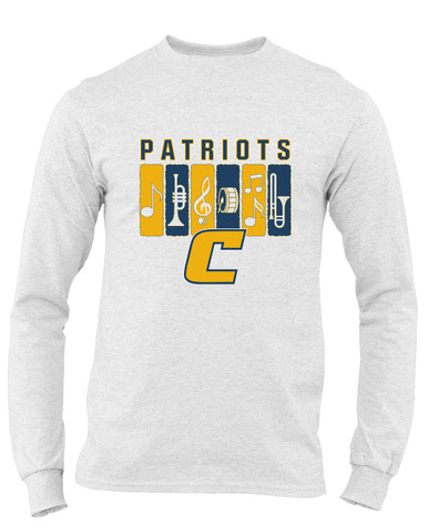 Colonia Patriots Band # 2 Men's LS T-Shirt
