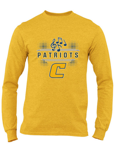 Colonia Patriots Band # 3 Men's LS T-Shirt