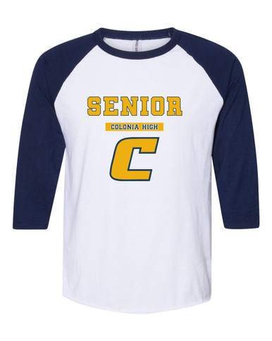 Colonia Patriots Senior #2 Women's Baseball T-Shirt