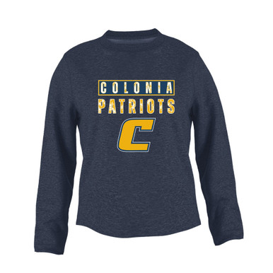 Colonia Patriots Mascot #9 Women's Sweatshirt