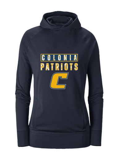 Colonia Patriots Mascot #9 Women's Hoodie