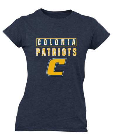 Colonia Patriots Mascot #9 Women's Premium SS T-Shirt