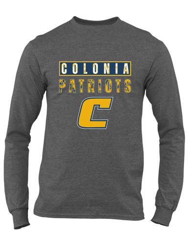 Colonia Patriots Mascot #9 Men's Premium LS T-Shirt
