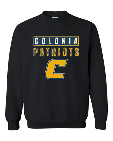 Colonia Patriots Mascot #9 Men's Sweatshirt