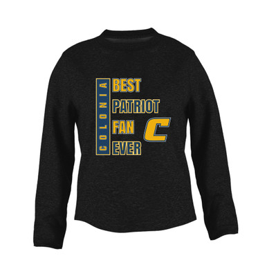Colonia Patriots Best Patriot Fan Women's Sweatshirt