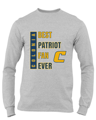 Colonia Patriots Best Patriot Fan Men's Premium LS T-Shirt