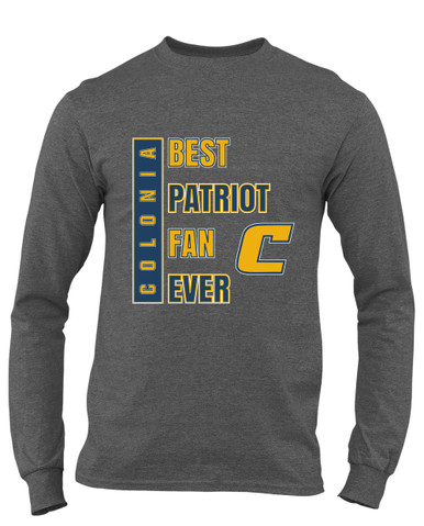 Colonia Patriots Best Patriot Fan Men's LS T-Shirt