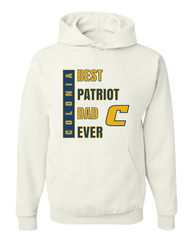Colonia Patriots Best Patriot Dad Men's Premium Hoodie