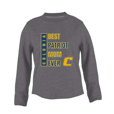 Colonia Patriots Best Patriot Mom Women's Sweatshirt