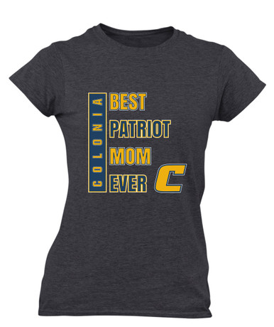 Colonia Patriots Best Patriot Mom Women's Premium SS T-Shirt