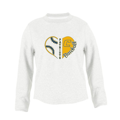 Colonia Patriots Heart Baseball Women's Sweatshirt