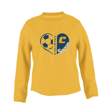 Colonia Patriots Heart Soccer Women's Sweatshirt